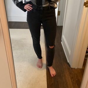 Paige black Verdugo Ankle size 27